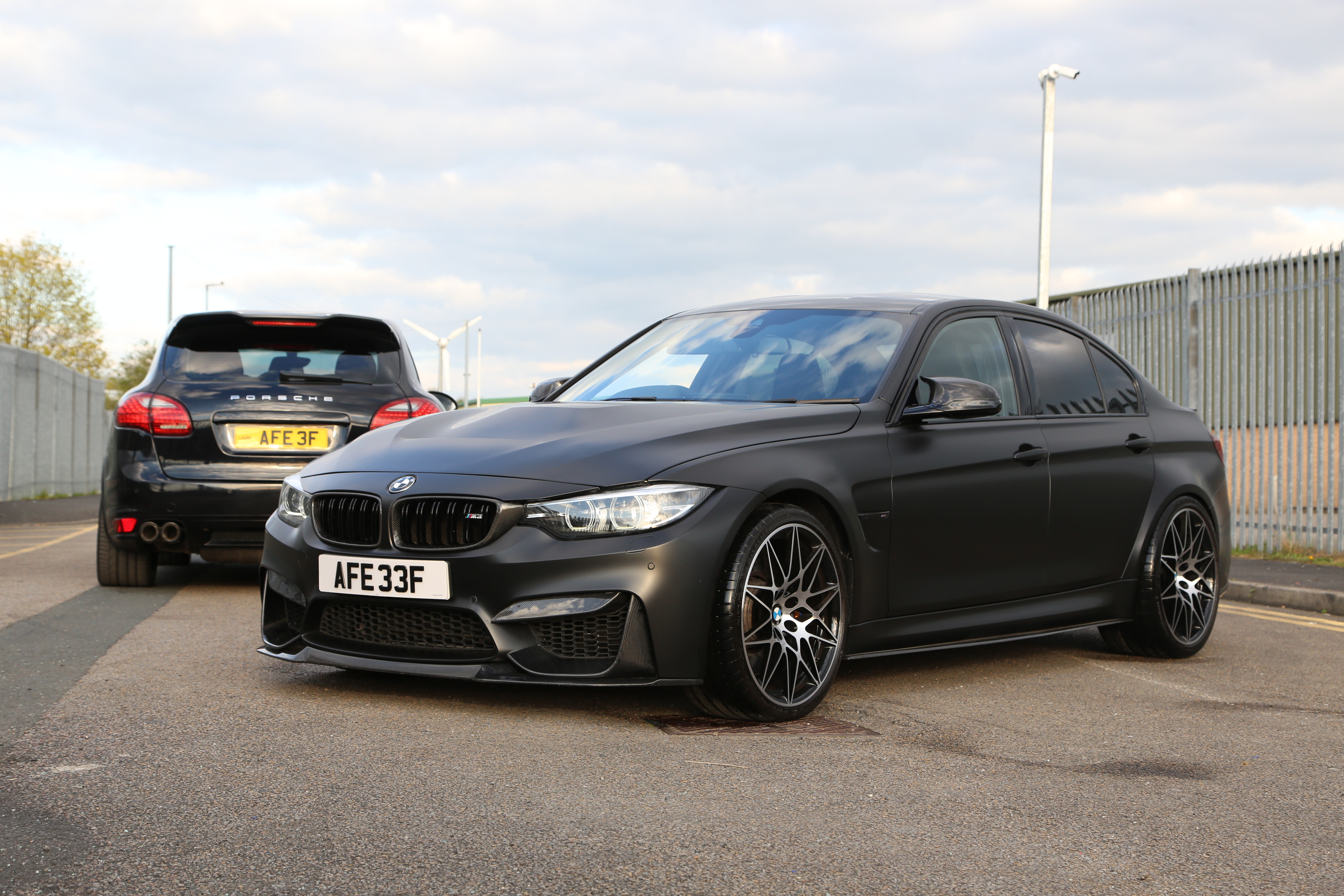 BMW M3 F80 satin black still