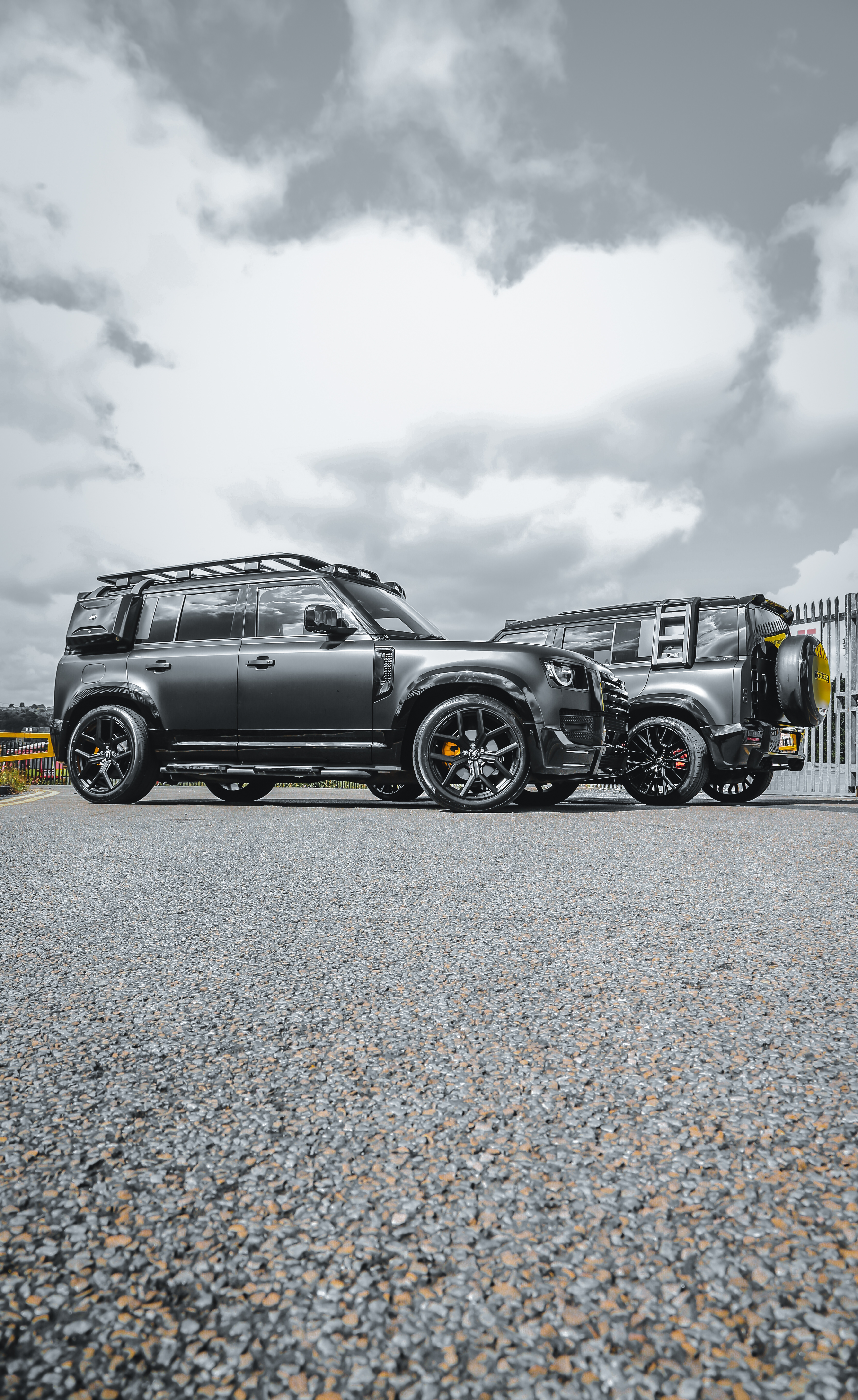 Defender LM bodykit detail