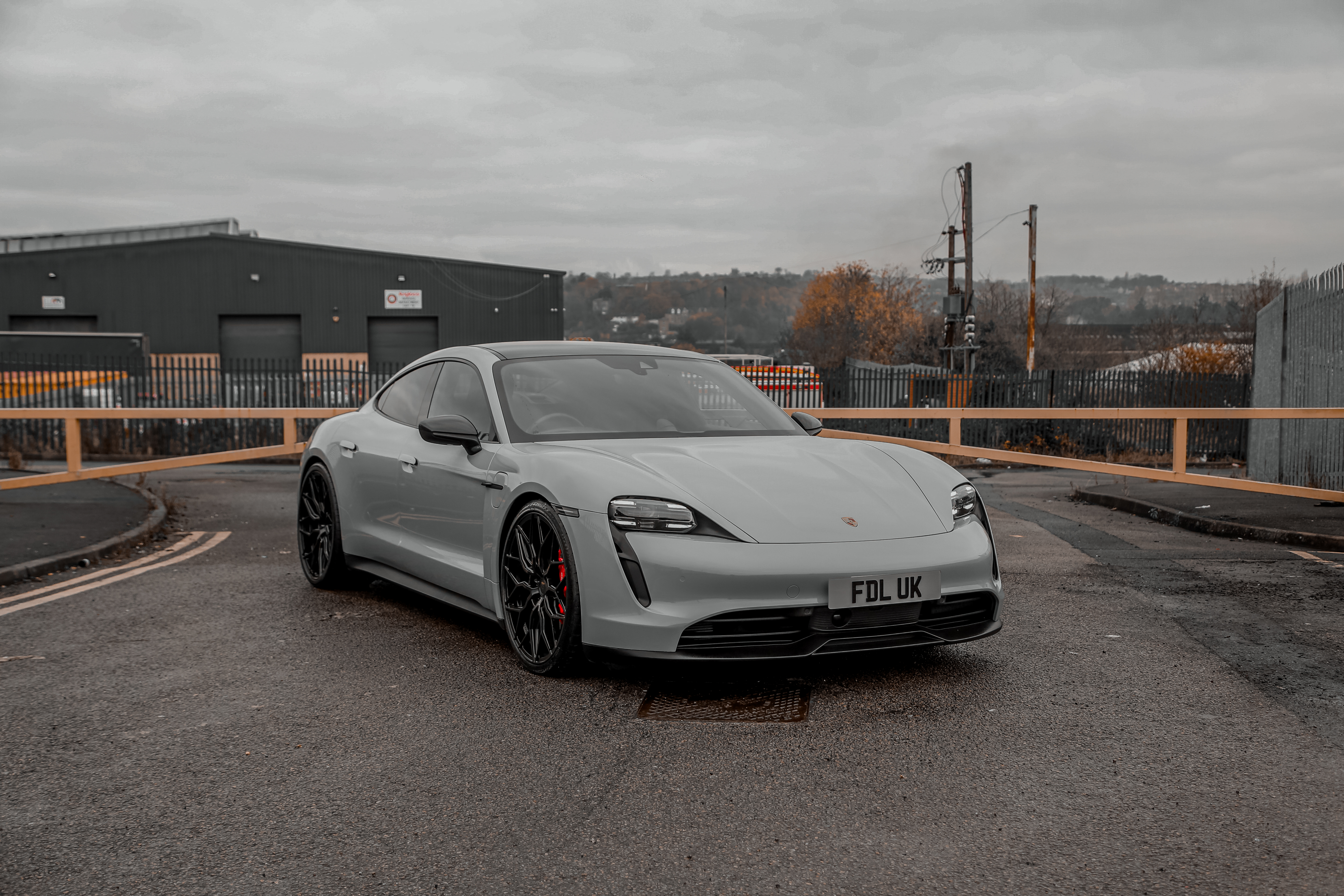 Porsche Taycan wrap build